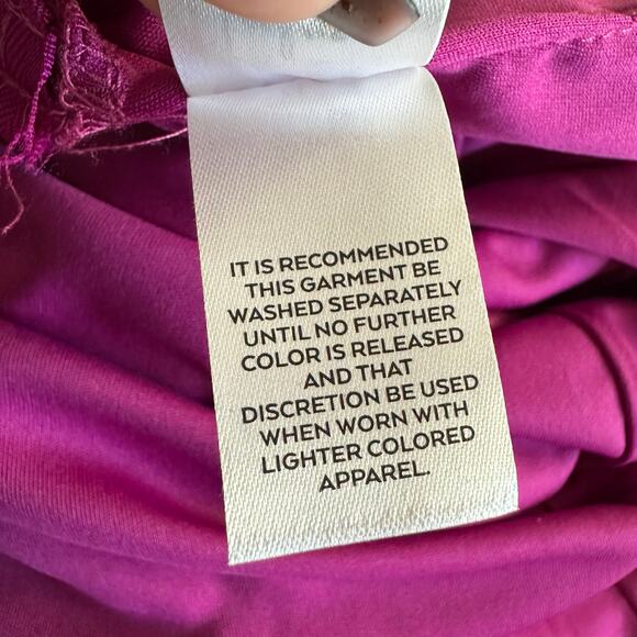 Lulus Impressive Essence Magenta Velvet One-Shoulder Cutout Midi Dress Small - Picture 12 of 16